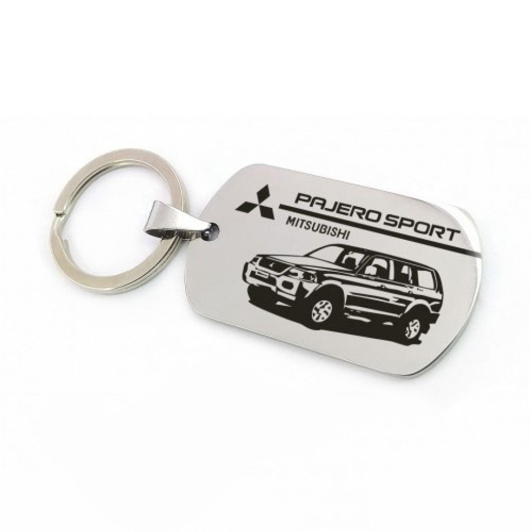 Автомобільний брелок Mitsubishi Pajero Sport 1 (макет 443)