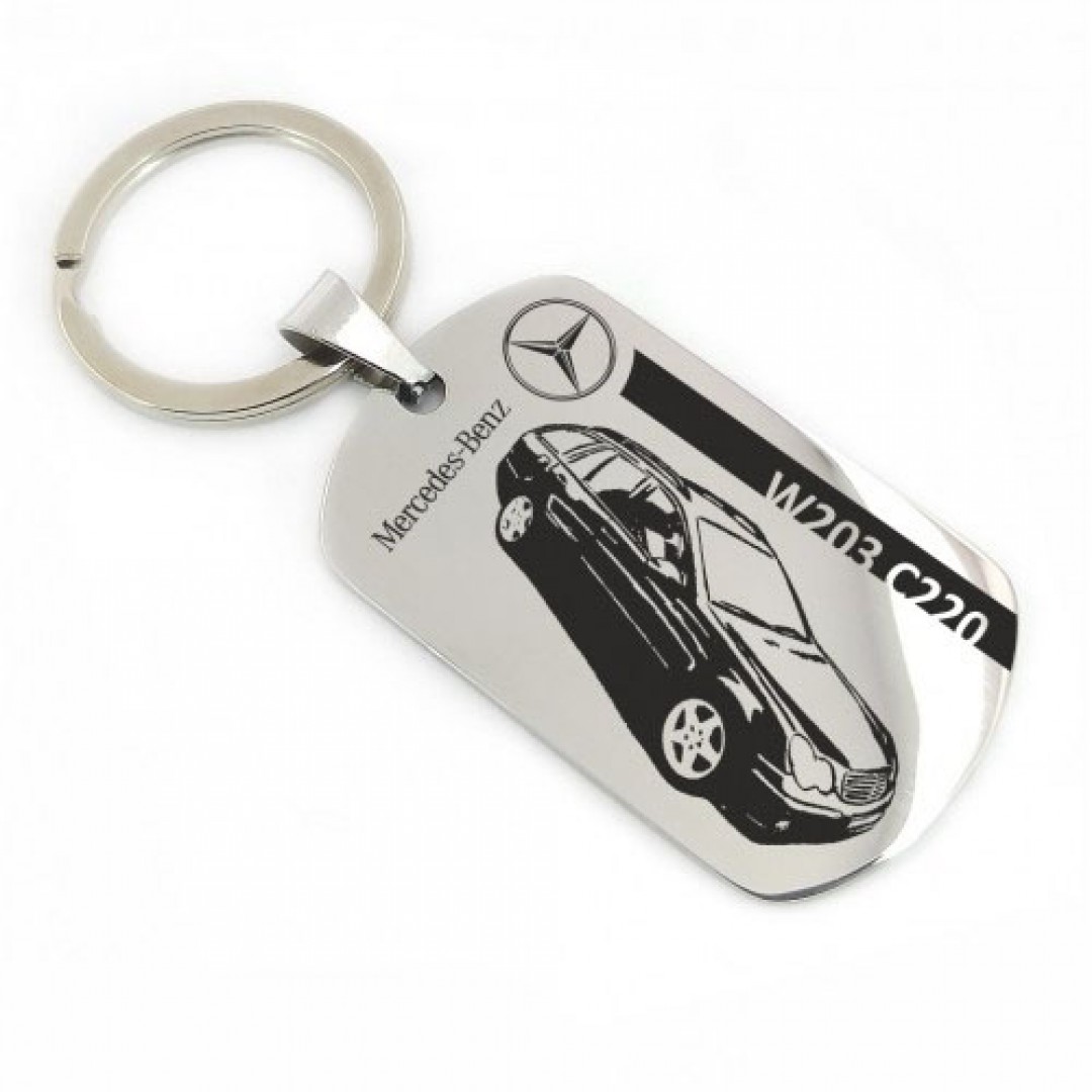 Автомобільний брелок Mercedes-Benz W203 C220 в кузові універсал (макет 049)
