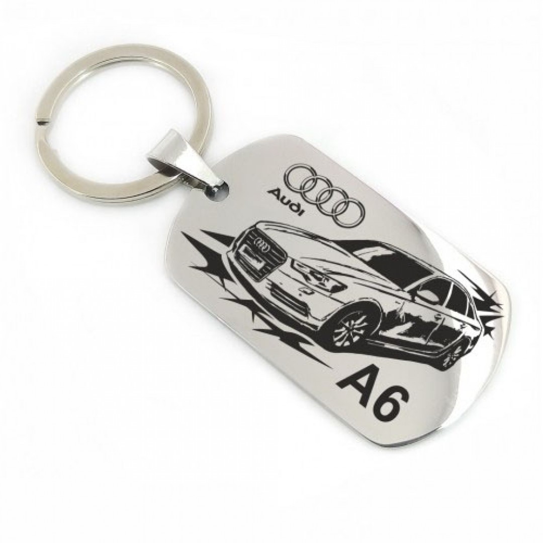 Автомобільний брелок Audi A6 в кузові седан (макет 055)