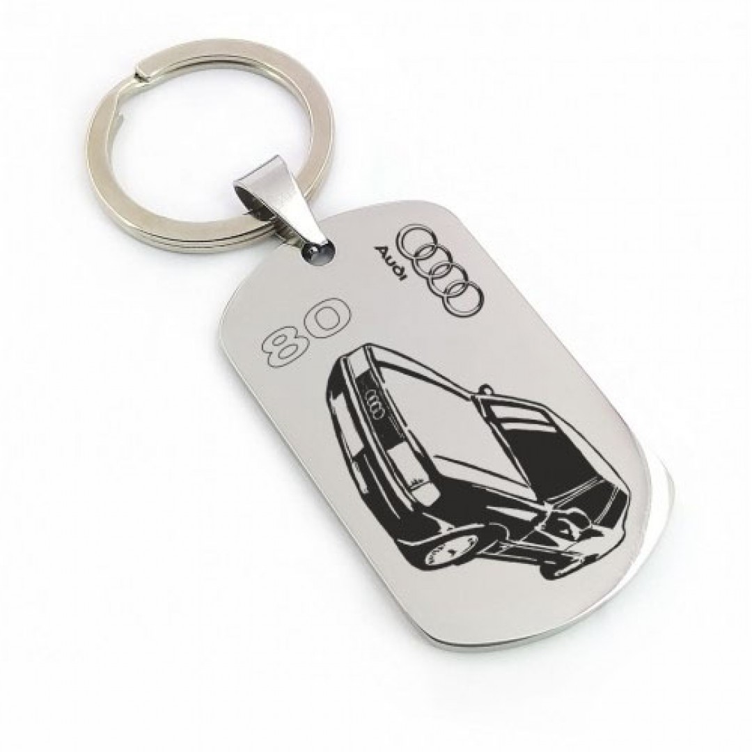 Автомобільний брелок Audi 80 В3 (макет 088)