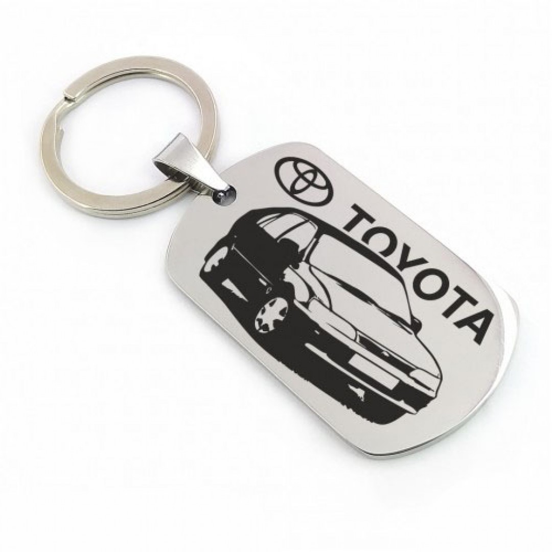 Автомобільний брелок Toyota в кузові хетчбек (макет 153)