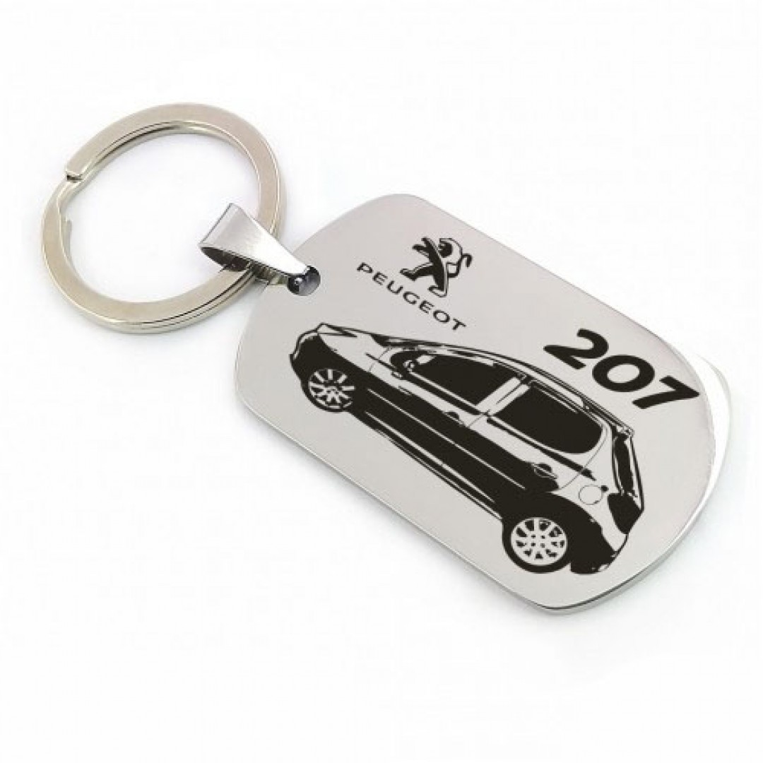 Автомобільний брелок Peugeot 207 (макет 261)