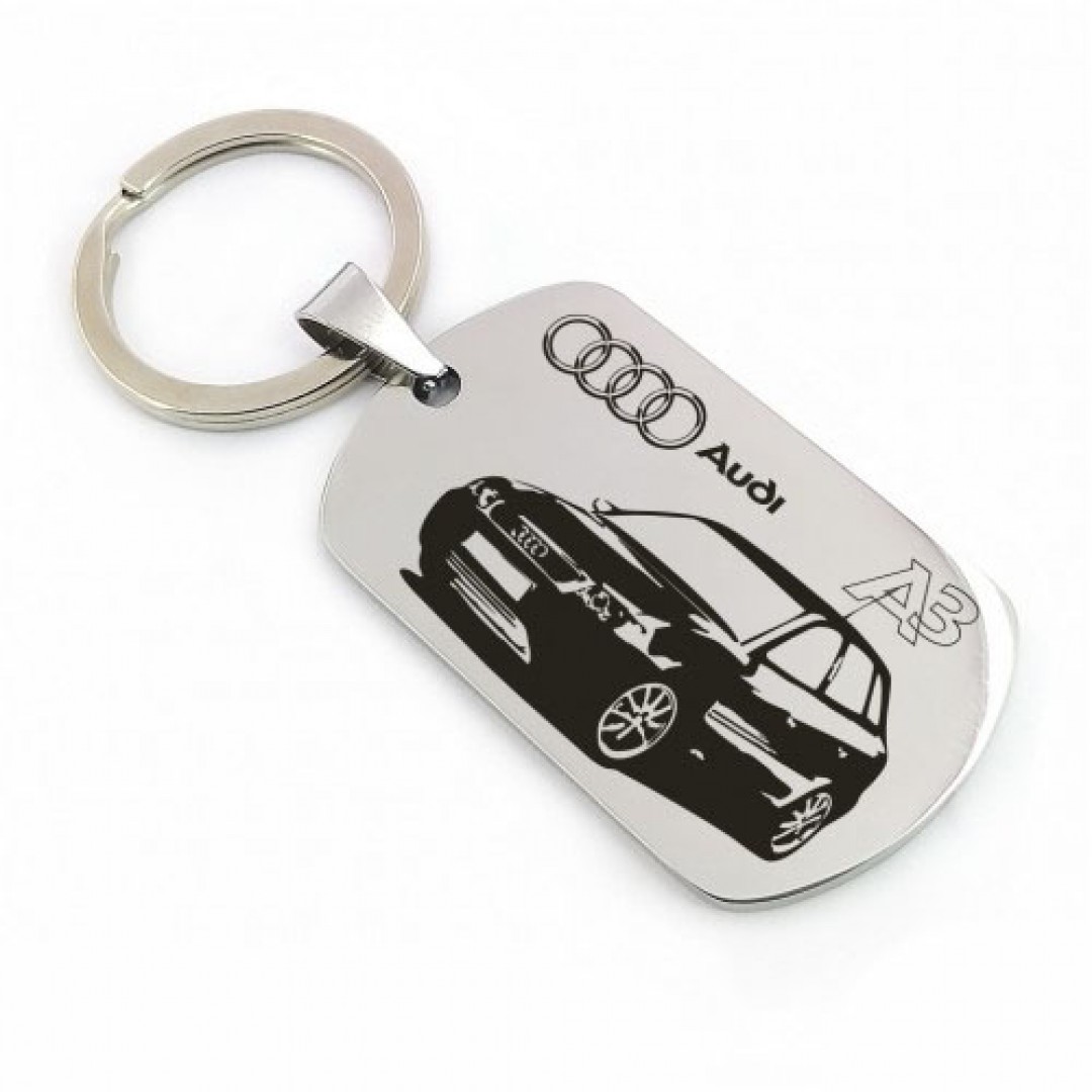 Автомобільний брелок Audi A3 8L в кузові хетчбек (макет 268)