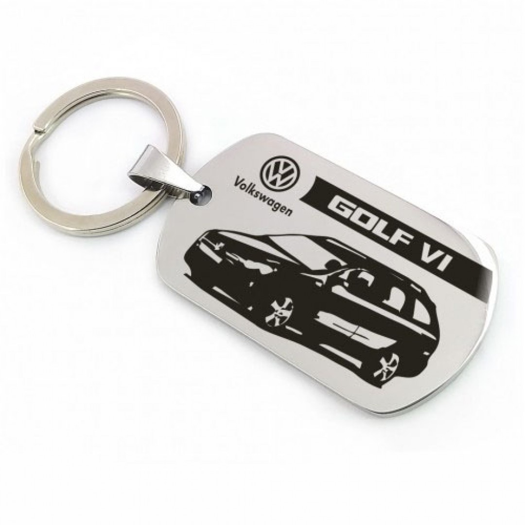 Автомобільний брелок Volkswagen Golf VI в кузові універсал (макет 291)