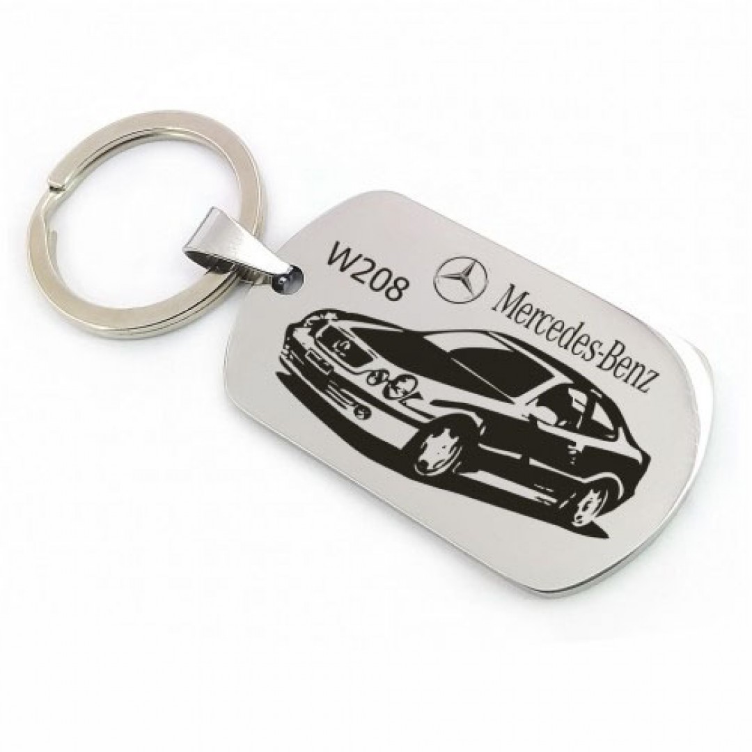 Автомобільний брелок Mercedes-Benz W208 (макет 298)