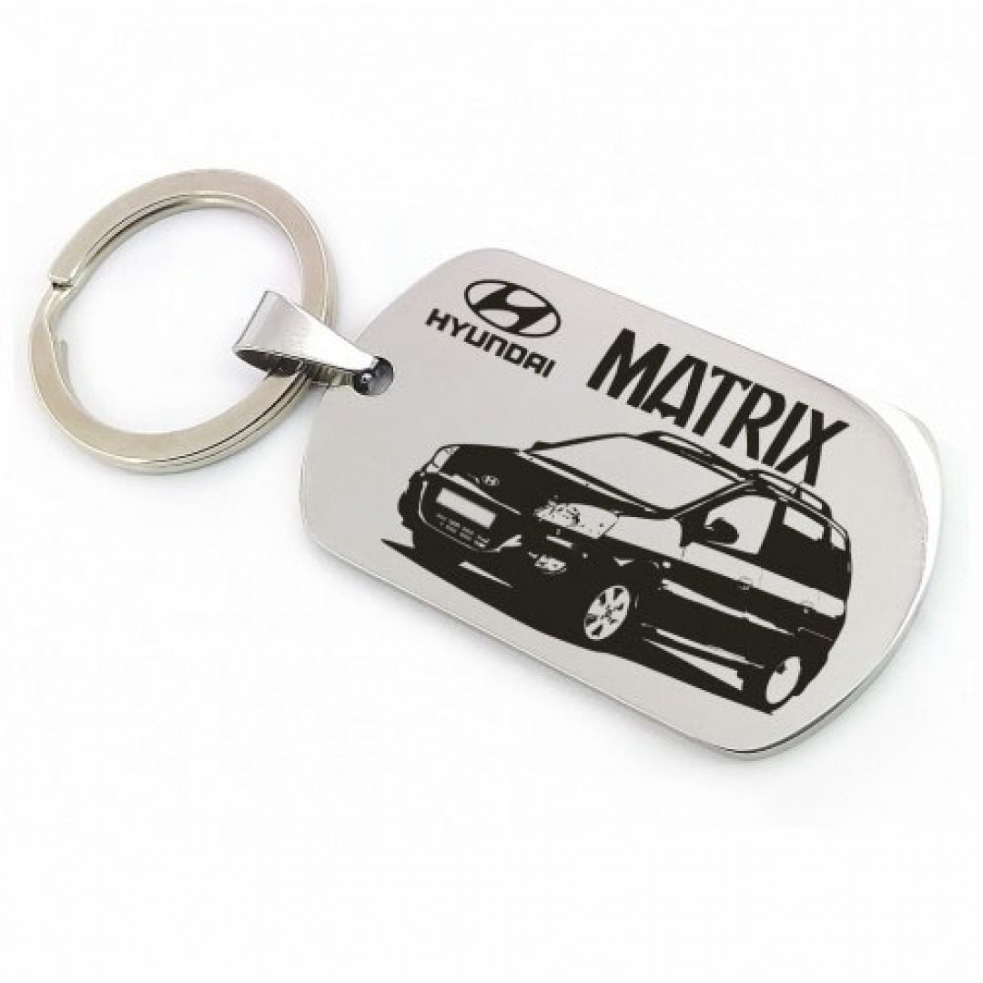 Автомобільний брелок Hyundai Matrix (макет 301) Автомобільний брелок Hyundai Matrix (макет 301)