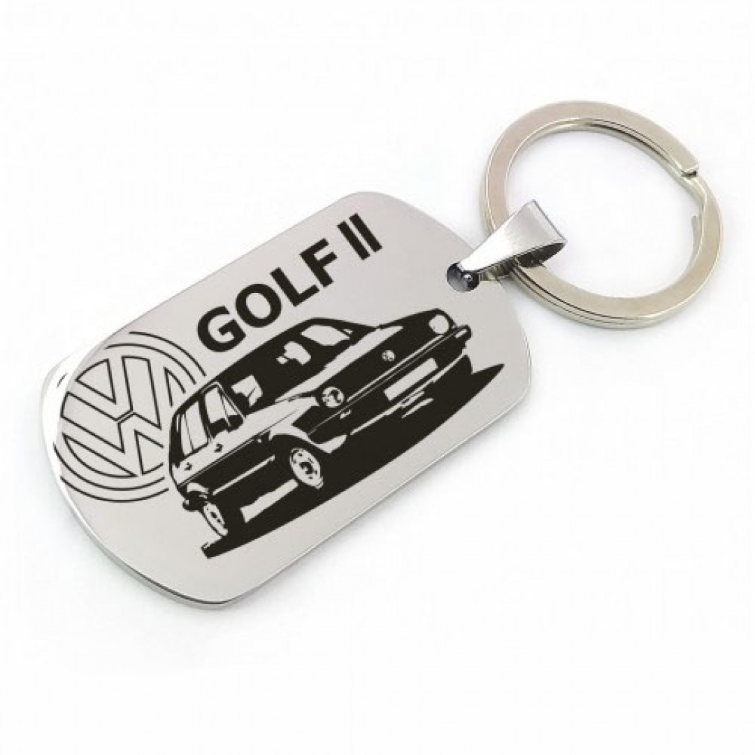 Автомобільний брелок Volkswagen Golf II в кузові купе (макет 375)