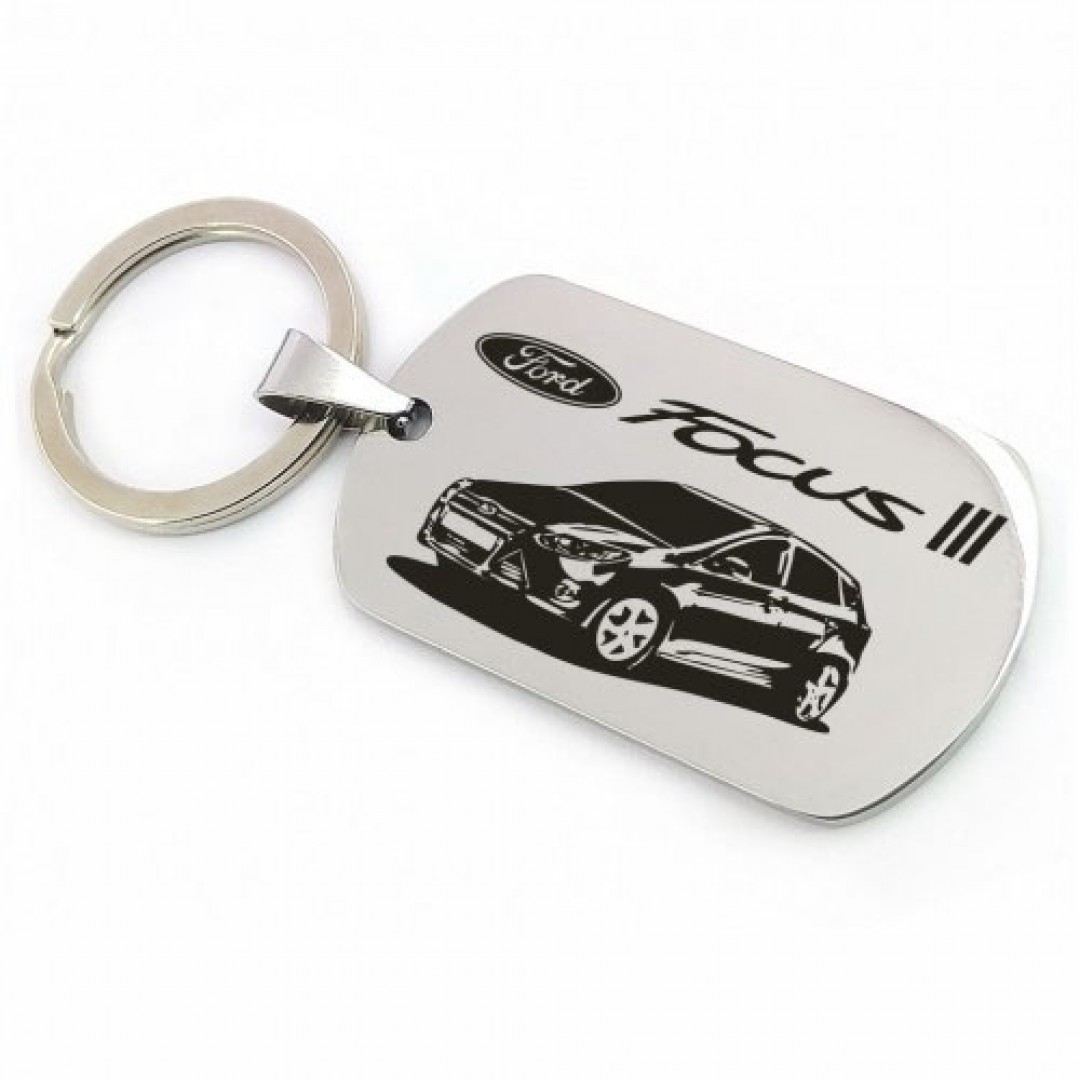 Автомобільний брелок Ford Focus 3 в кузові хетчбек (макет 396)