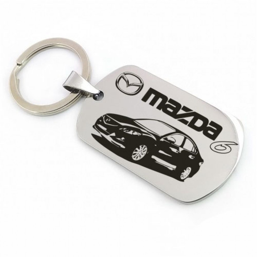 Автомобільний брелок Mazda 6 (макет 407)