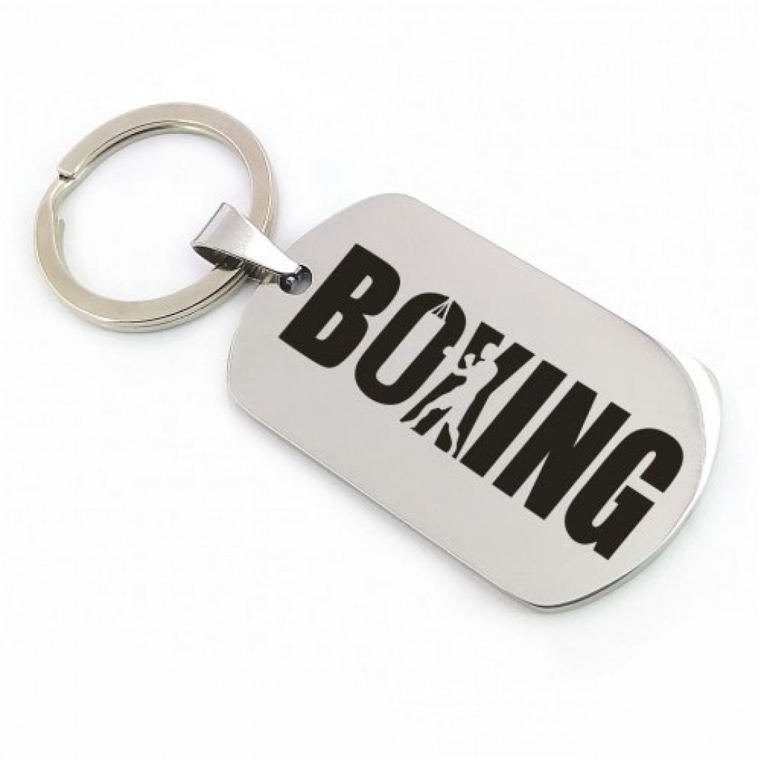 Спортивний брелок BOXING (макет напис) (макет 421)