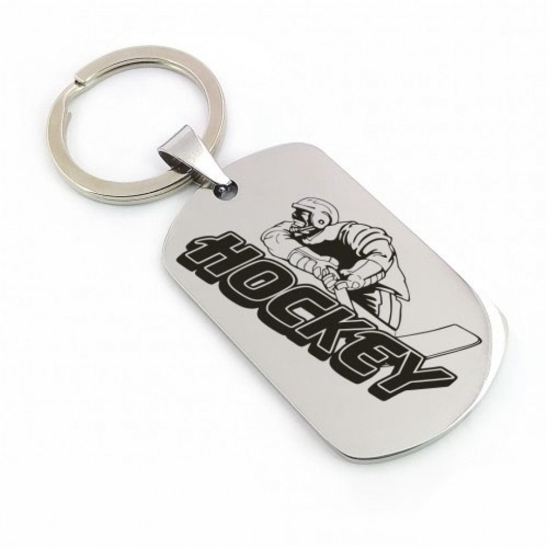 Спортивний брелок HOCKEY (макет напис) (макет 423) Спортивний брелок HOCKEY (макет напис) (макет 423)