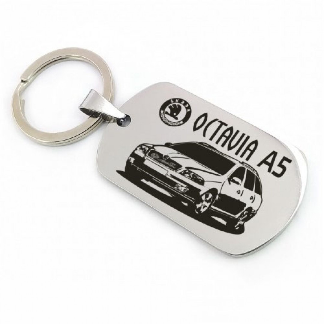 Автомобільний брелок Skoda Oсtavia A5 в кузові універсал (макет 516)