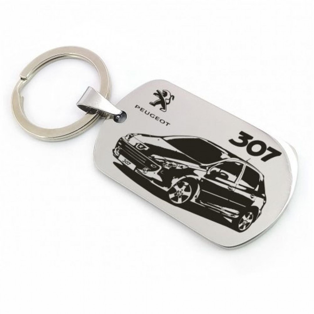 Автомобільний брелок Peugeot 307 (макет 569)