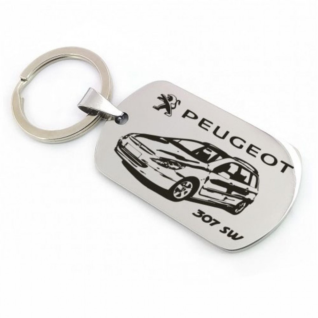 Автомобільний брелок Peugeot 307 sw (макет 570)