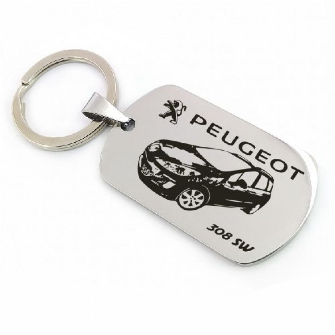 Автомобільний брелок Peugeot 308 sw (макет 571)