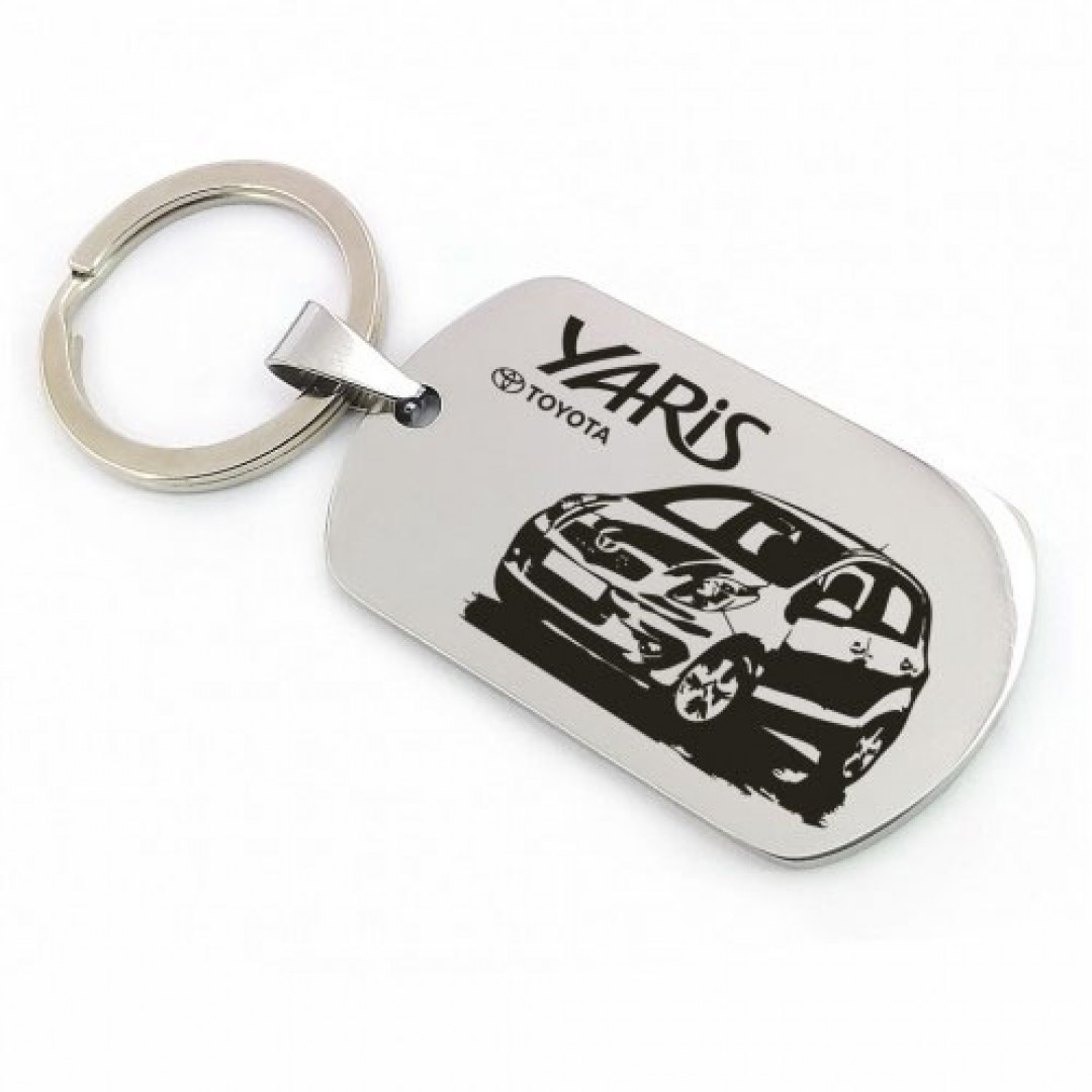 Автомобільний брелок Toyota Yaris (макет 679)