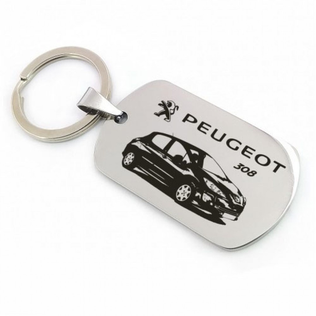 Автомобільний брелок Peugeot 308 (макет 691)