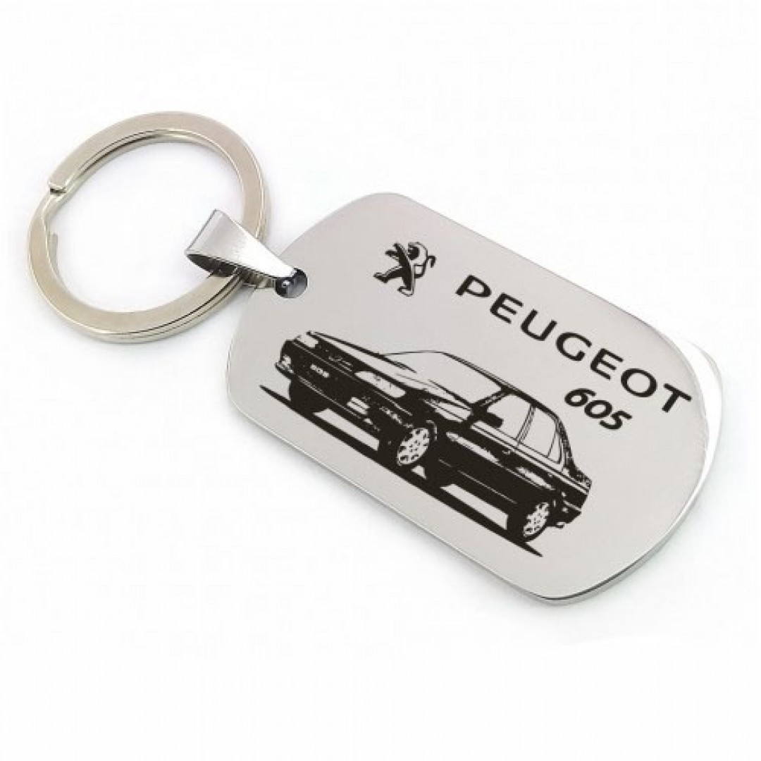 Автомобільний брелок Peugeot 605 (макет 708)