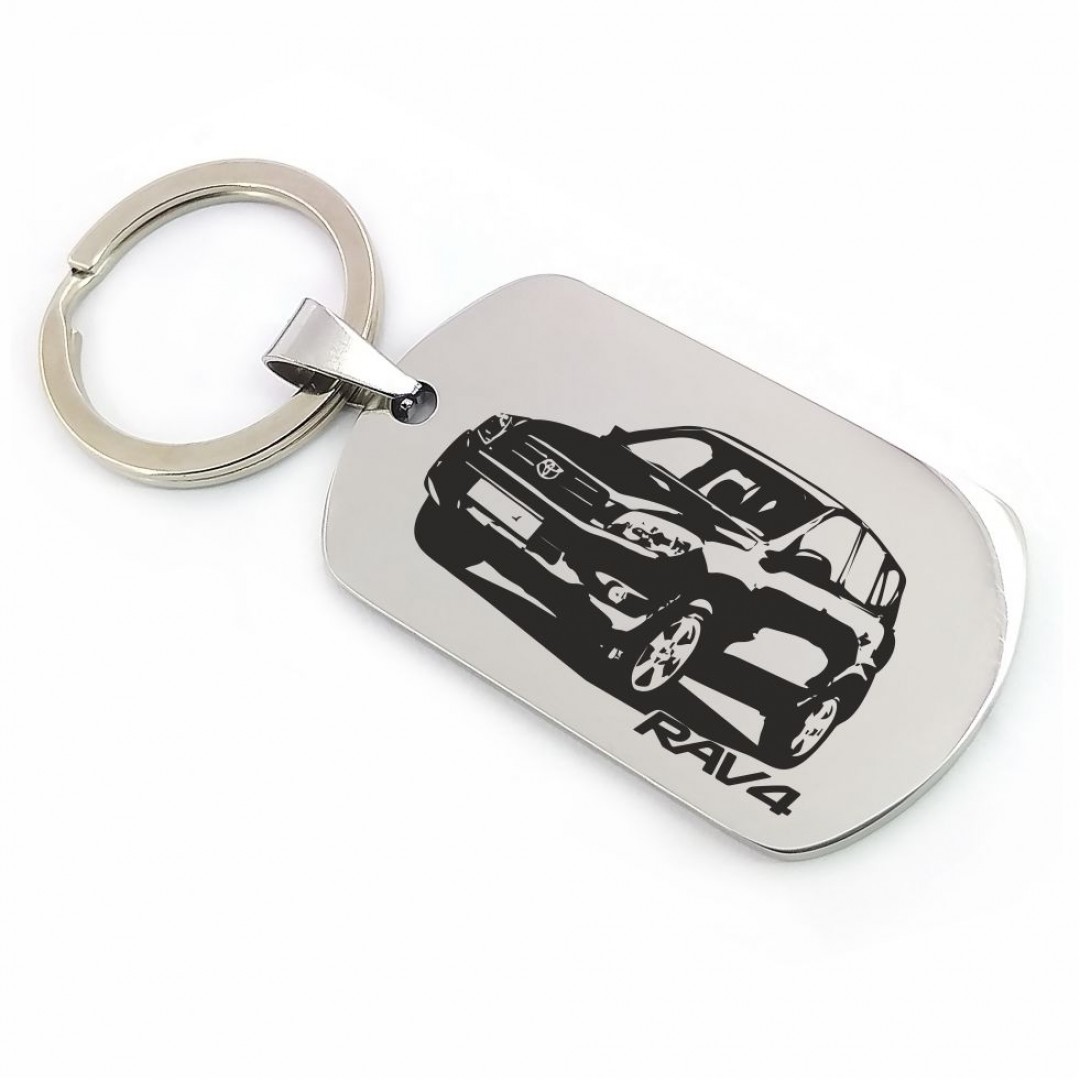 Автомобільний брелок Toyota Rav 4 (макет 744) Автомобільний брелок Toyota Rav 4 (макет 744)