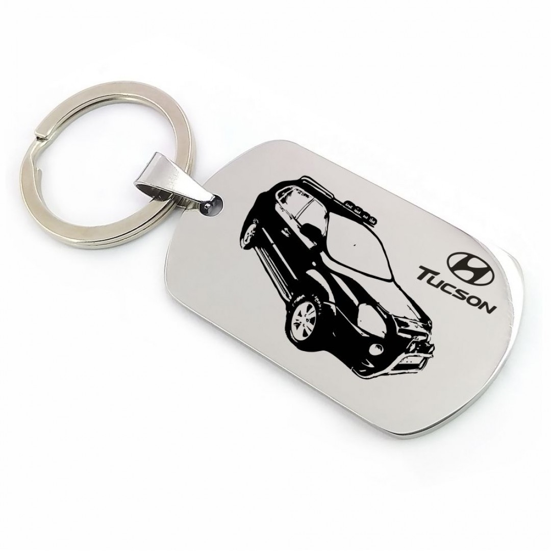 Автомобільний брелок Hyundai Tucson (макет 835) Автомобільний брелок Hyundai Tucson (макет 835)