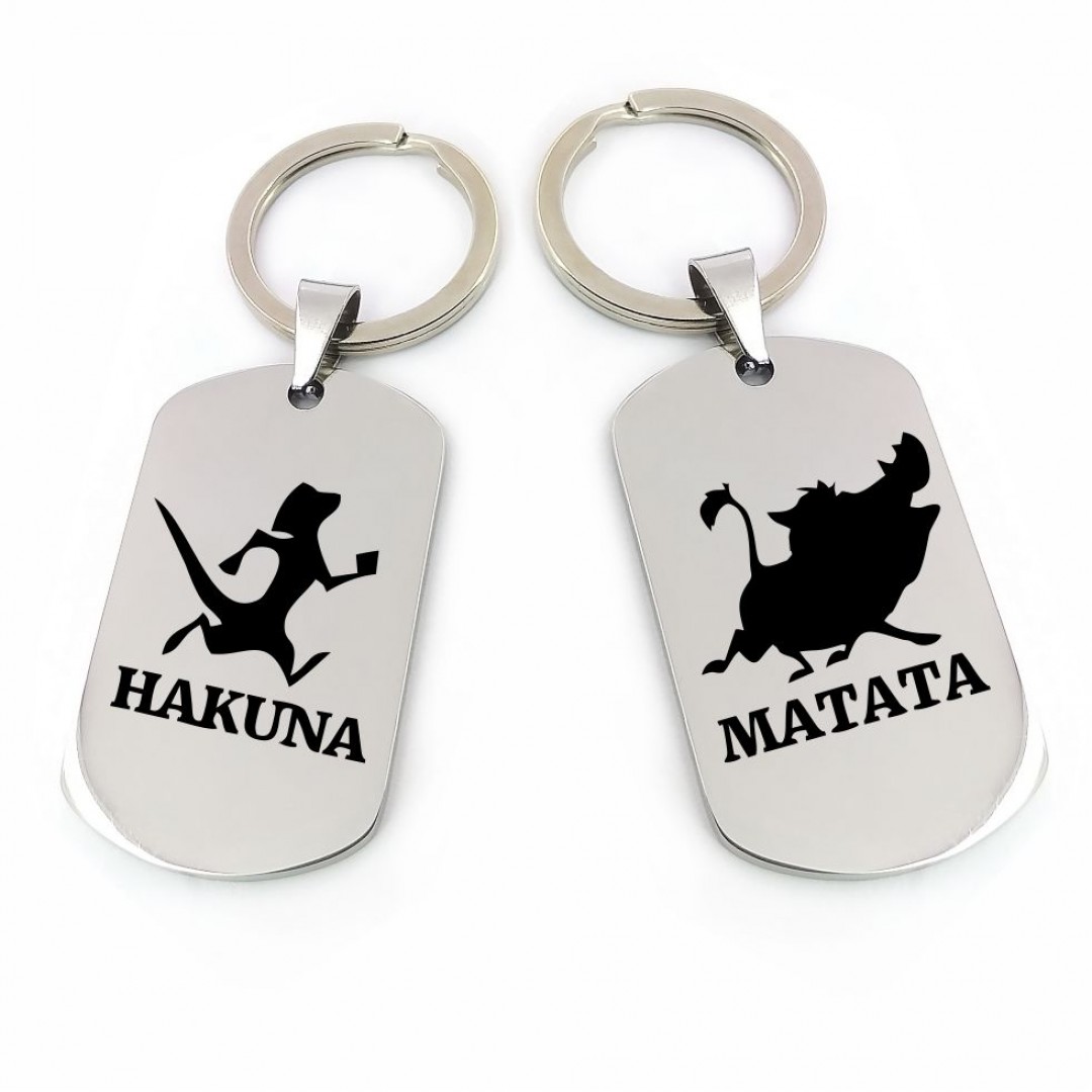 Комплект брелоков "Хакуна матата" (макет 716) Комплект брелоков "Хакуна матата" (макет 716)