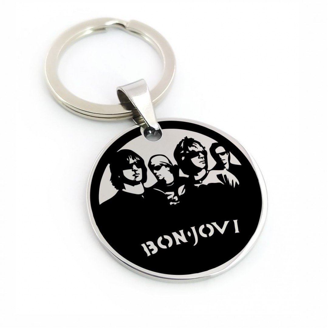Брелок "Рок-гурт Bon jovi" (макет 936) Брелок "Рок-гурт Bon jovi" (макет 936)