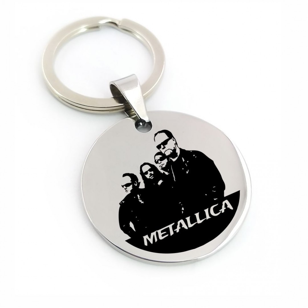 Брелок "Рок-гурт Metallica" (макет 937)