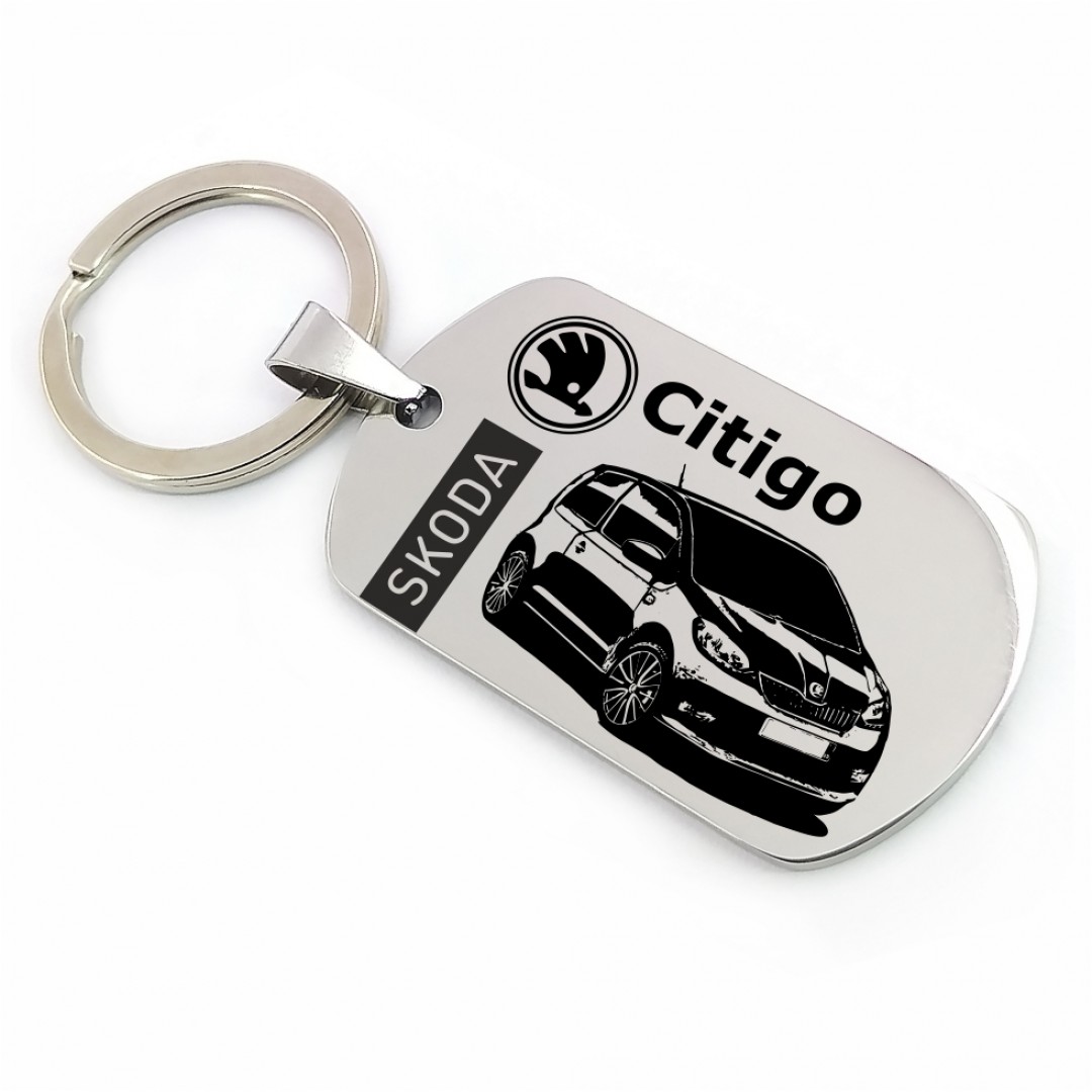 Автомобільний брелок Skoda Citigo (макет 1474)