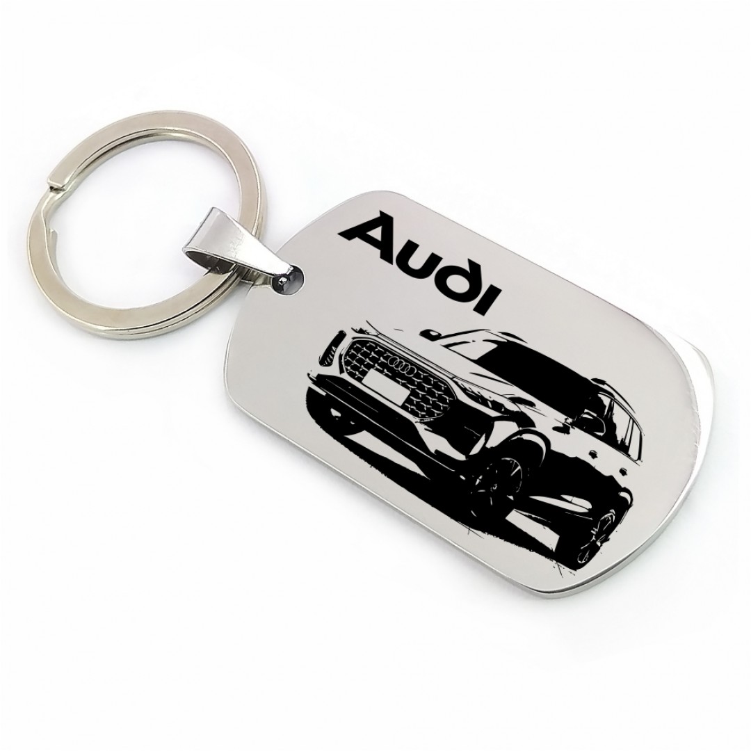 Брелок для електроавтомобіля Audi Q6 e-tron (макет 1661)