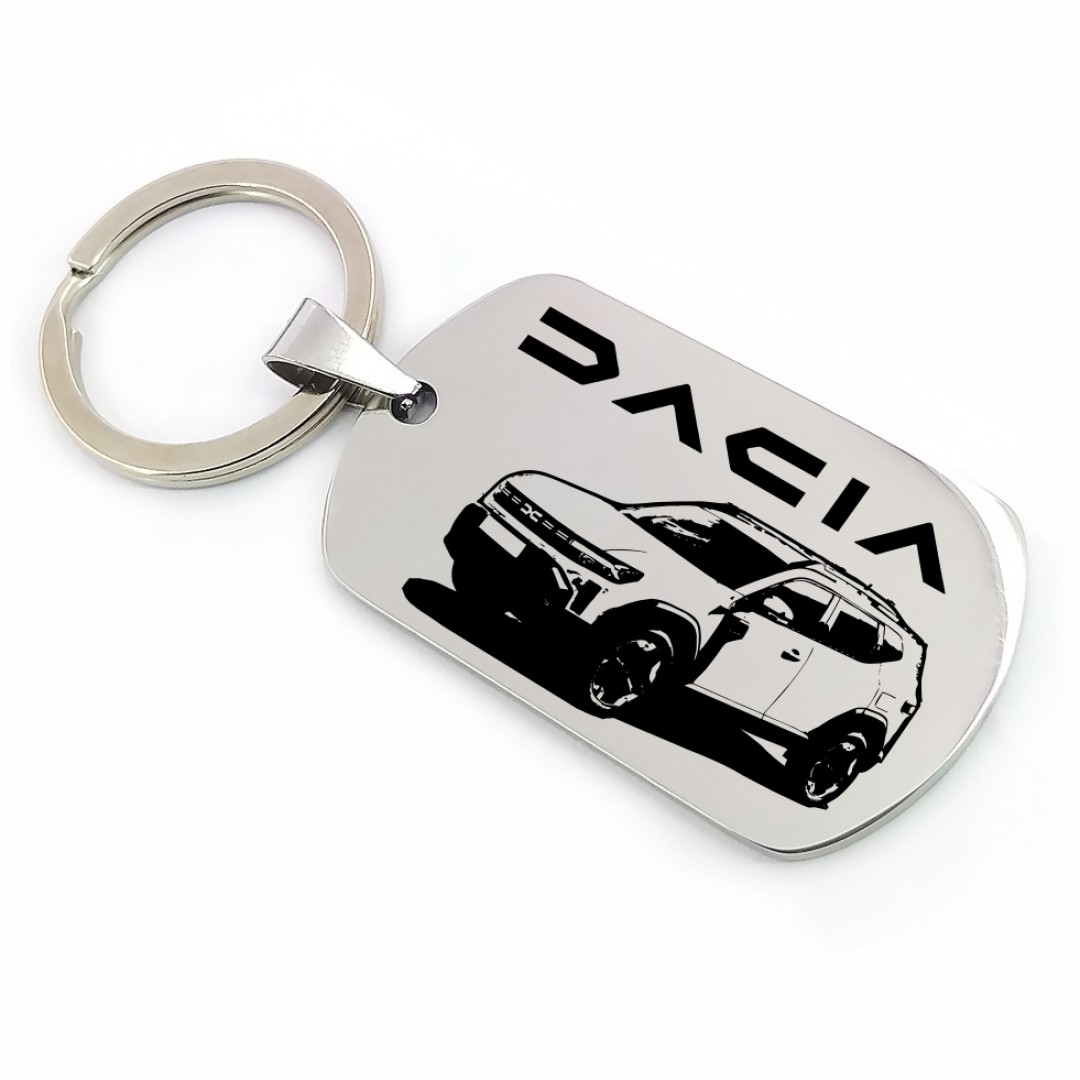 Автомобільний брелок (гібрид) Dacia Duster (макет 1678)