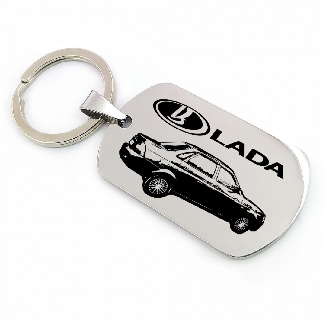 Автомобільний брелок "Lada Priora" (макет 2108) Автомобільний брелок "Lada Priora" (макет 2108)