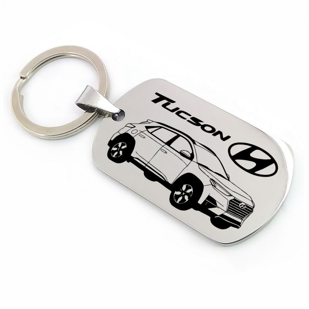 Автомобільний брелок "Hyundai Tucson Hybrid" (макет 2117)
