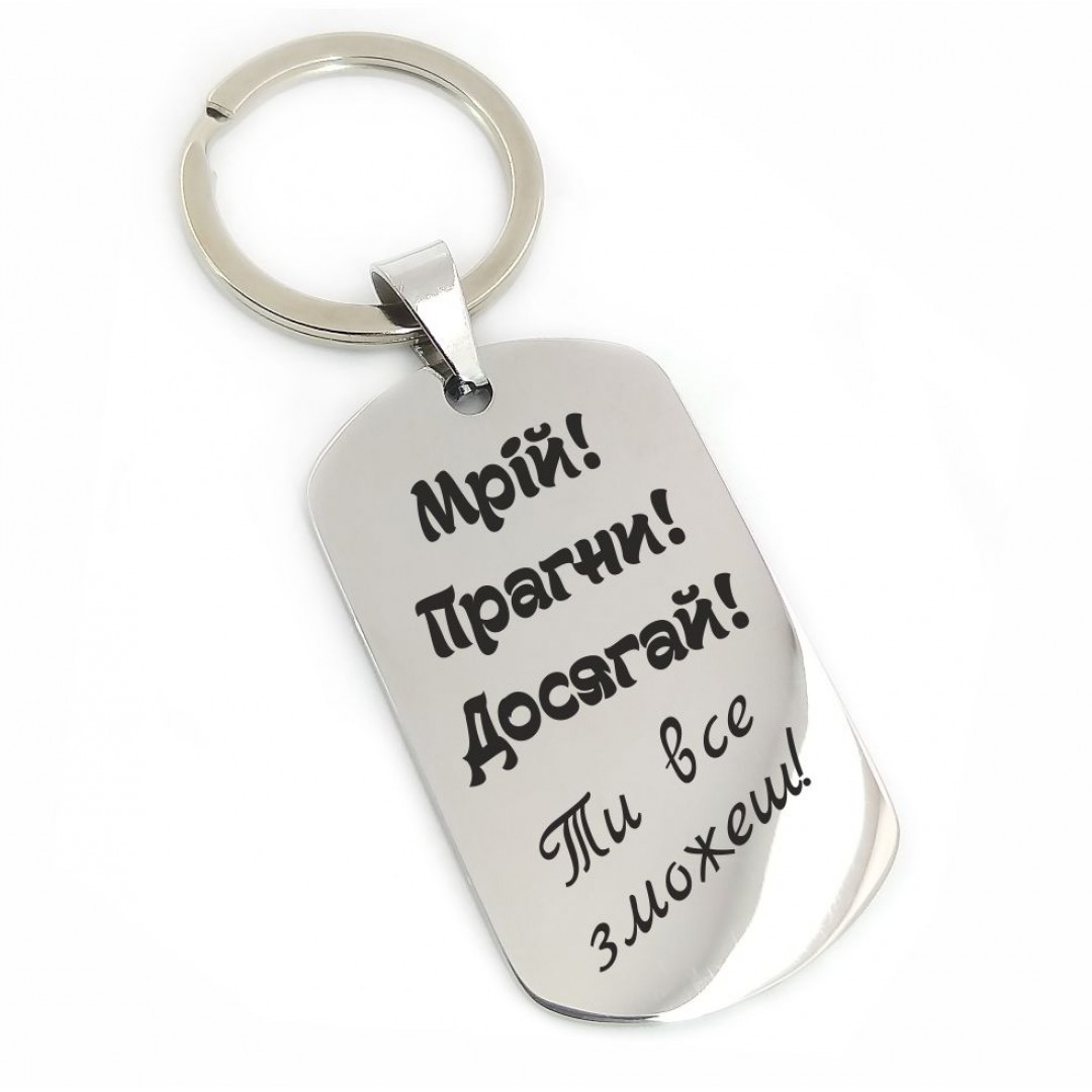 Брелок "Привітання з днем народження" (макет 2121)
